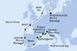 Nemecko, Francie, Portugalsko, Tarragona, Francúzsko, Taliansko z Warnemünde na lodi MSC Magnifica Nemecko, Francie, Portugalsko, Tarragona, Francúzsko, Taliansko z Warnemünde na lodi MSC Magnifica