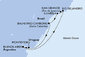 Uruguaj, Argentína, Brazília z Montevidea na lodi MSC Splendida