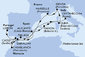 Portugalsko, Španielsko, Taliansko, Francúzsko, Maroko, Gibraltár z Lisabonu na lodi MSC Sinfonia