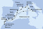 Francúzsko, Španielsko, Maroko, Taliansko z Marseille na lodi MSC Magnifica