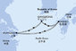 Čína, Južná Kórea, Japonsko zo Šanghaja na lodi MSC Bellissima