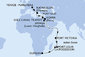Taliansko, Grécko, Egypt, Jordánsko, Seychely, Maurícius, Reunion, Juhoafrická republika z Marghery na lodi MSC Armonia