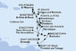 Martinik, Guadeloupe, Svätý Vincent a Grenadiny, Barbados, Trinidad a Tobago, Grenada, Dominika, Svatý Martin, Svätý Krištof a Nevis, Antigua a Barbuda z Fort de France na lodi MSC Meraviglia
