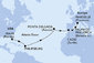 USA, Svatý Martin, Portugalsko, Španielsko, Francúzsko z Miami na lodi MSC Seashore