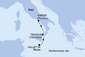 Taliansko, Malta z Neapola na lodi MSC World Europa