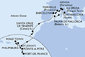 Martinik, Guadeloupe, Svatý Martin, Britské Panenské ostrovy, Antigua a Barbuda, Španielsko, Francúzsko, Taliansko z Fort de France na lodi MSC World Europa