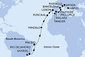 Brazília, Kapverdy, Portugalsko, Maroko, Španielsko, Francúzsko, Taliansko zo Santosu na lodi MSC Seaview