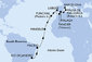 Brazília, Kapverdy, Portugalsko, Maroko, Španielsko z Rio de Janeira na lodi MSC Seaview