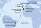Francúzsko, Španielsko, Portugalsko, Brazília z Marseille na lodi MSC Virtuosa