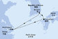 Čína, Južná Kórea, Japonsko zo Šanghaja na lodi MSC Bellissima