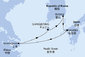 Čína, Južná Kórea, Japonsko zo Šanghaja na lodi MSC Bellissima