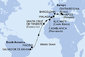 Brazília, Španielsko, Maroko, Taliansko zo Salvadoru na lodi MSC Divina
