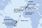Brazília, Španielsko, Maroko z Rio de Janeira na lodi MSC Divina