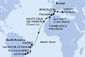 Brazília, Španielsko, Maroko, Taliansko zo Santosu na lodi MSC Divina
