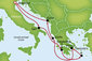 Z Benátok za poznaním úžasného Grécka so zastávkou v Čiernej Hore na lodi MSC Magnifica