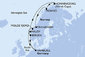 Z Hamburgu na Nordkapp na MSC Preziosa