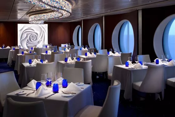 Blu Restaurant - Celebrity Infinity