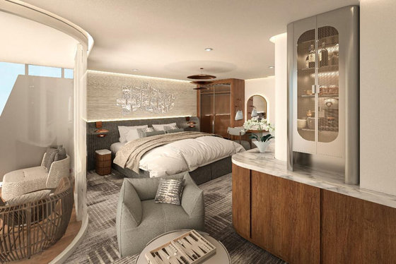 Apartmán Vista Balcony Suite – Celebrity Compass