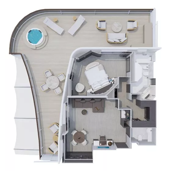 Cocoon Residence, plánek - Explora I