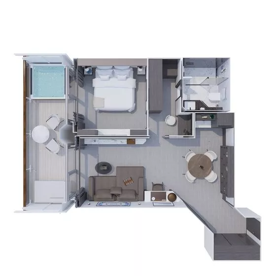 Cove Residence, plánek - Explora I
