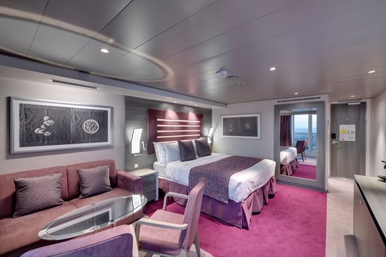 Štvorlôžkové apartmá Yacht Club Deluxe Suite (YC1) – MSC Bellissima