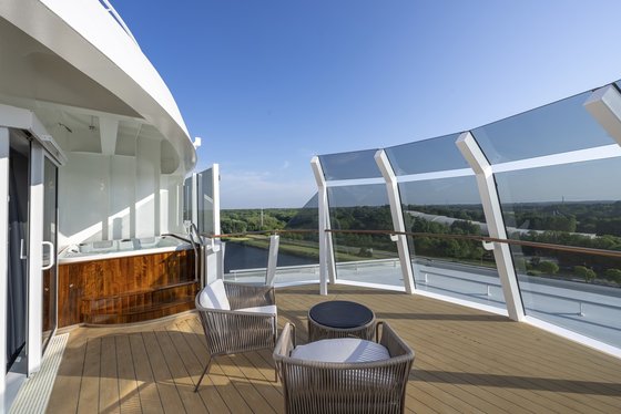 Rodinné apartmá Yacht Club Executive (YCT), balkon - MSC Euribia