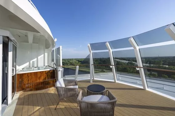 Rodinné apartmá Yacht Club Executive (YCT), balkon - MSC Euribia