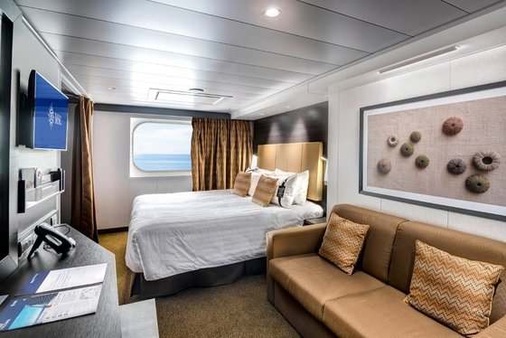 Kajuta s oknom – MSC Grandiosa