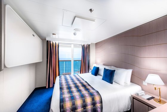 Trojlôžková kajuta s balkónom – MSC Lirica