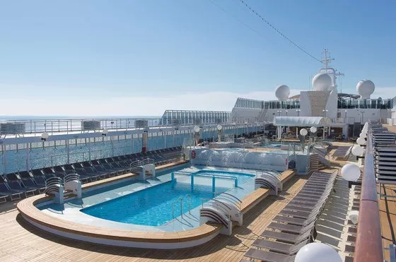 MSC Opera, otevřená paluba