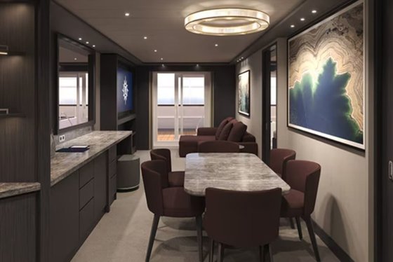 Apartmá Yacht Club Royal Suite s vírivkou (YC3) – MSC Poesia