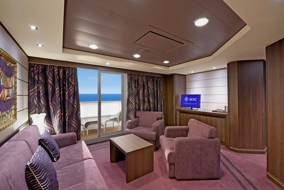 Štvorlôžkové Apartmá Aurea - MSC Preziosa