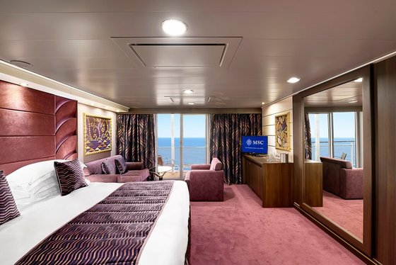 Štvorlôžkové Apartmá Deluxe Suite (YC1) - MSC Preziosa