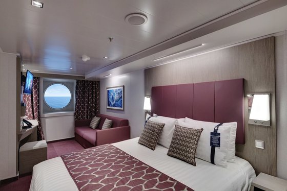 Trojlôžková kajuta s oknom – MSC Seascape