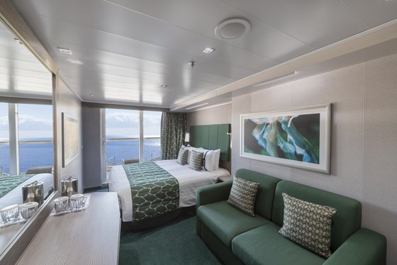 Čtyřlůžková kajuta s balkonem - MSC Seaview