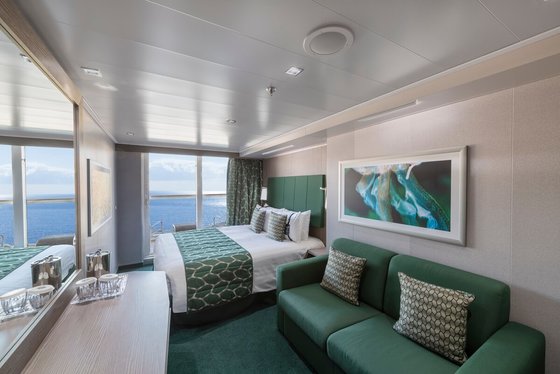 Štvorlôžková kajuta s balkónom – MSC Seaview