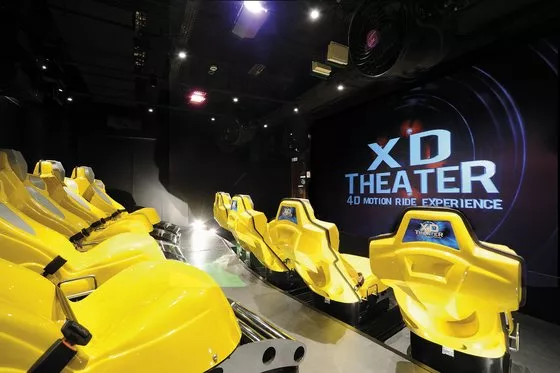 4D kino - MSC Splendida
