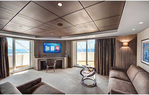 Čtyřlůžkové Rodinný apartmán Yacht Club Executive (YCT) - MSC Virtuosa
