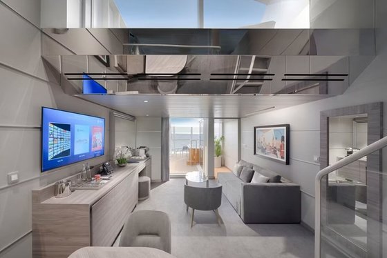 Apartmá MSC Yacht Club Duplex s jacuzzi (YJD) – MSC World America