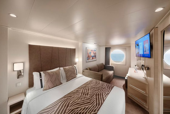 Štvorlôžková kajuta Deluxe s oknom – MSC World Asia