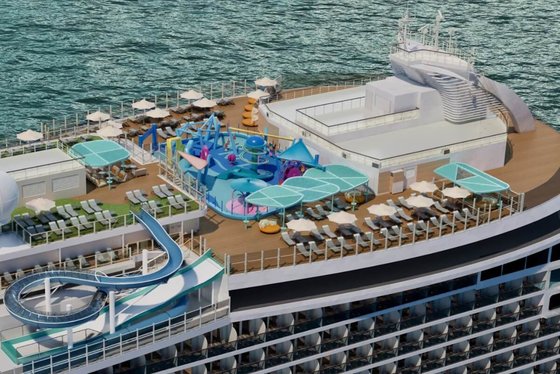 Dětský aquapark - Norwegian Aura