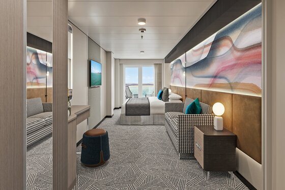 Apartmán Club s balkónom (M4, MA) – Norwegian Bella