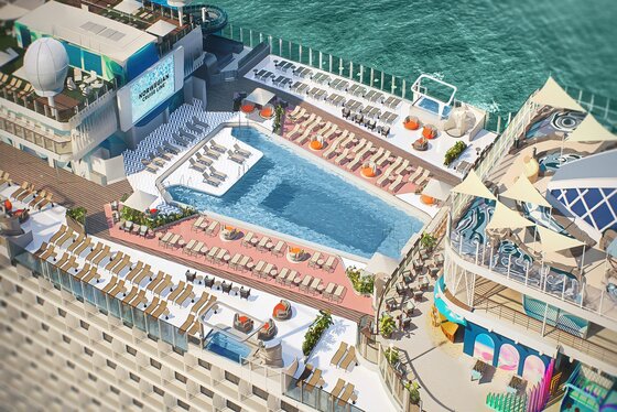 Otvorená paluba – Norwegian Bella