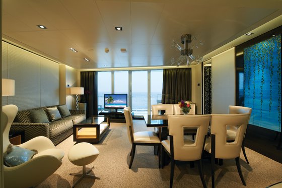 Apartmá - The Haven Deluxe Owner's Suite, obývací část - Norwegian Breakaway