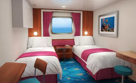 Dvoulůžková kajuta s oknem - Norwegian Jewel