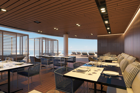 Haven Outdoor Restaurant - Norwegian Prima