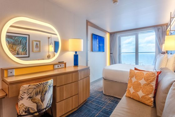 Garantovaná kajuta s balkónom (XB) – Legend of the Seas
