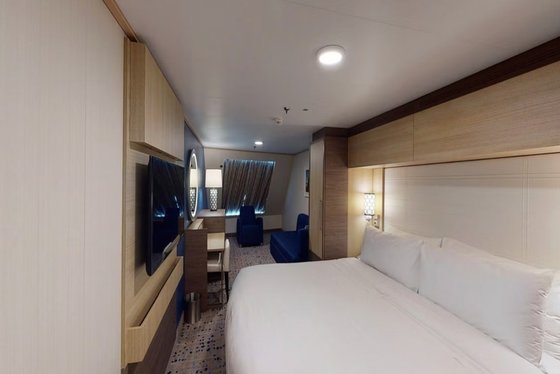 Priestranná kajuta s oknom (3M, 4M) – Odyssey of the Seas