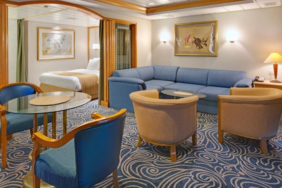 Owner´s Suite, obývací část - Rhapsody of the Seas