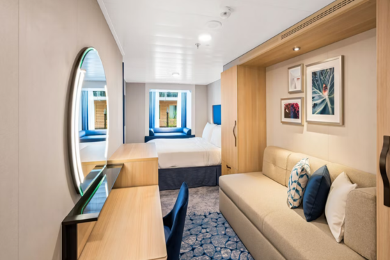 Vnútorná kajuta s výhľadom na Central Park (2S) – Wonder of the Seas